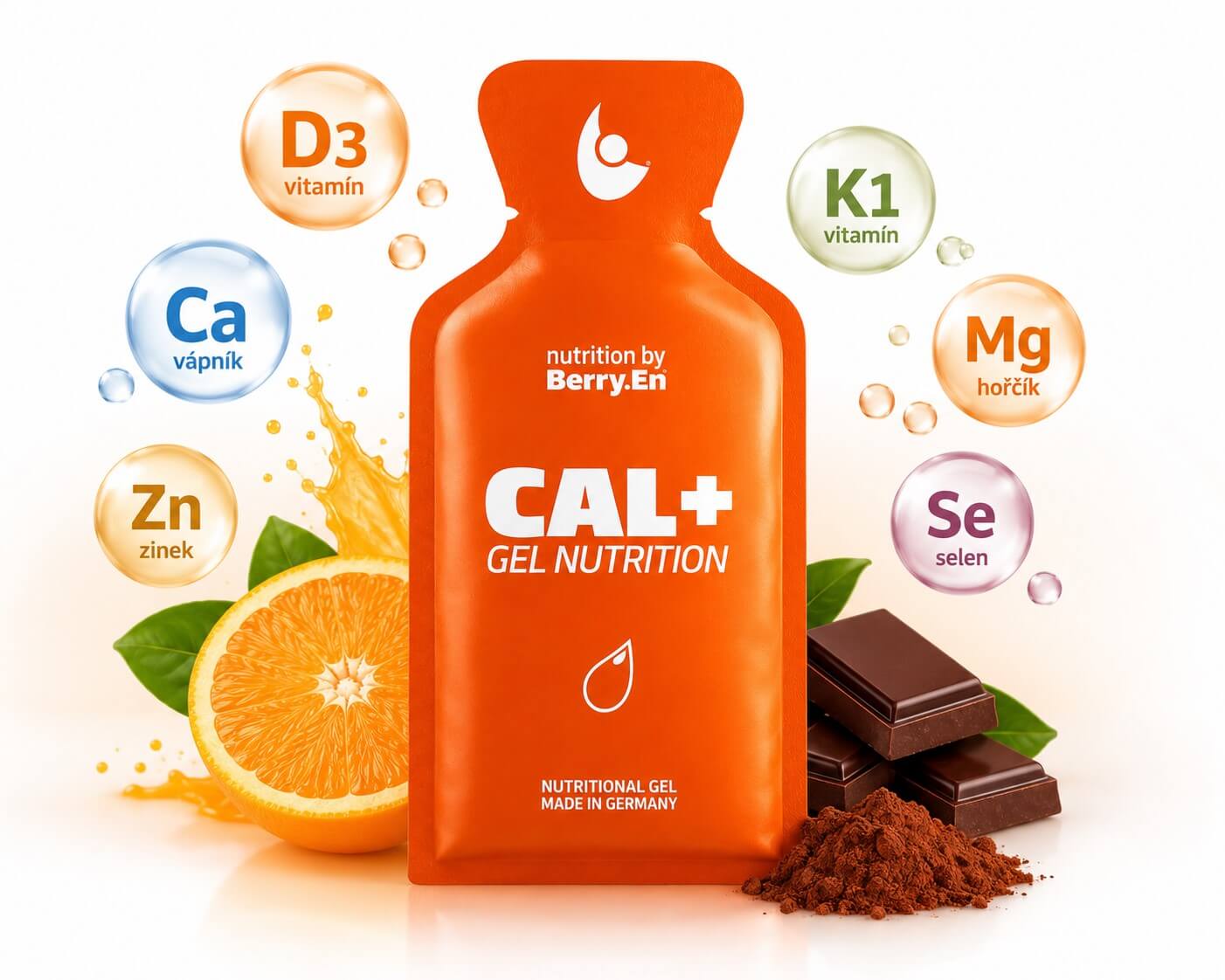 Silný přírodní produkt s vitamíny a minerály CAL+